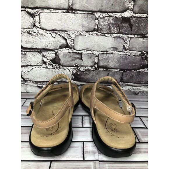 SAS Tripad Comfort Tan Macaron Leather Casual Strap Sandals Women’s 9.5M US/40EU - Picture 8 of 16